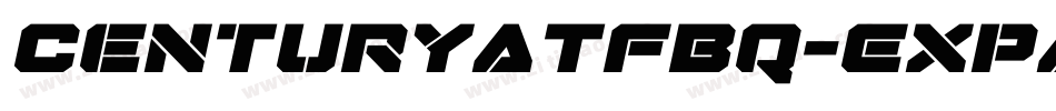 CenturyATFBQ-ExpandedItalic字体转换