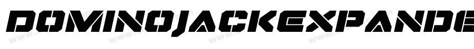 DominoJackExpandedItalicExpandedItalic-rZ3K字体转换