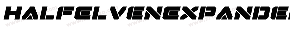 HalfElvenExpandedItalicExpandedItalic-OXZe字体转换
