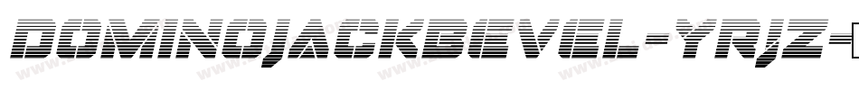 DominoJackBevel-yRjZ字体转换