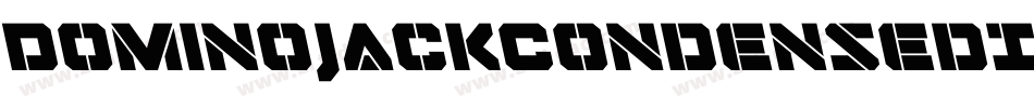 DominoJackCondensedItalicCondensedItalic-RZ0e字体转换