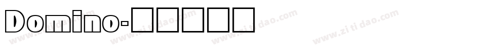 Domino字体转换