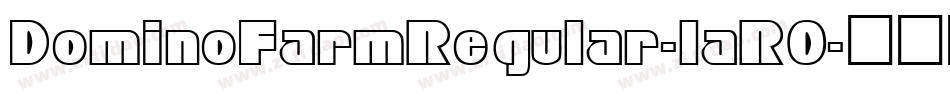 DominoFarmRegular-laR0字体转换