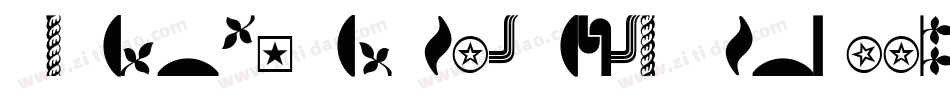 Cornucopia-of-Dingbats-Four字体转换