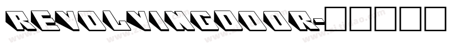 RevolvingDoor字体转换