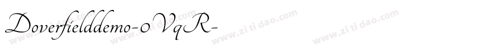 Doverfielddemo-0VqR字体转换