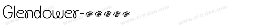 Glendower字体转换