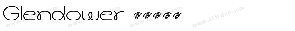 Glendower字体转换