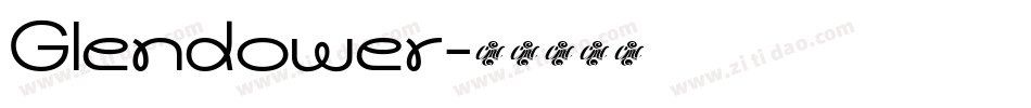 Glendower字体转换