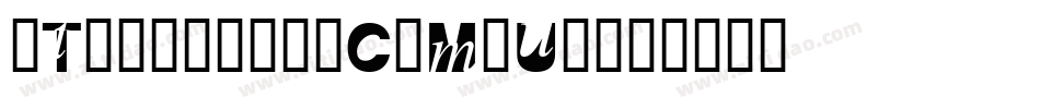 aTrianglerCmMrUp字体转换