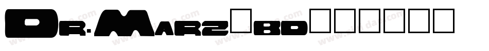 Dr.Marz_bd字体转换