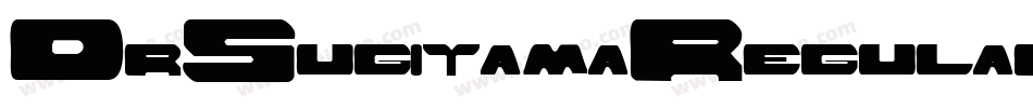 DrSugiyamaRegular-X5rd字体转换