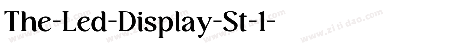 The-Led-Display-St-1字体转换