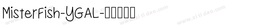 MisterFish-YGAL字体转换