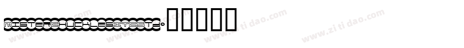 MisterChucklesITCStd字体转换