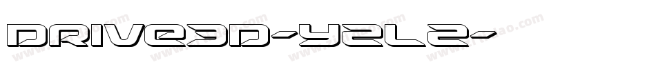 Drive3D-yzLZ字体转换