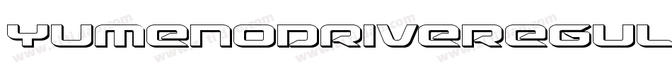 YumeNoDriveRegular-Oo0p字体转换