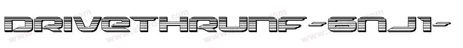 DriveThruNf-6nj1字体转换