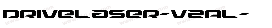 DriveLaser-vzAL字体转换