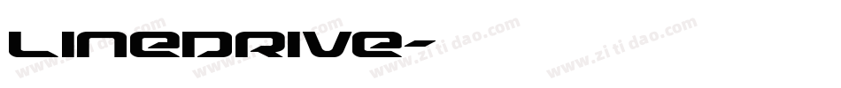 LineDrive字体转换