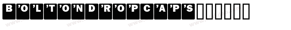 BoltonDropCaps字体转换
