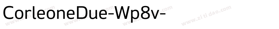 CorleoneDue-Wp8v字体转换