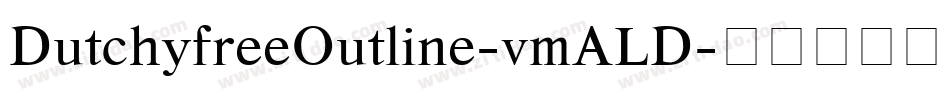 DutchyfreeOutline-vmALD字体转换