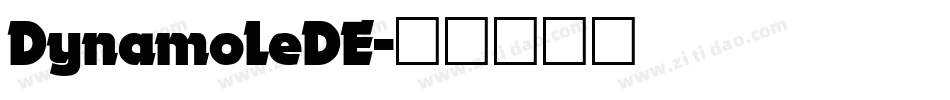 DynamoLeDE字体转换