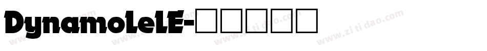 DynamoLeLE字体转换
