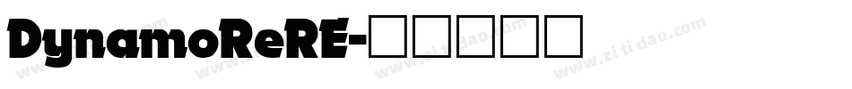 DynamoReRE字体转换