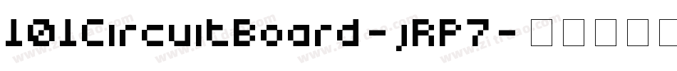 101CircuitBoard-jRP7字体转换
