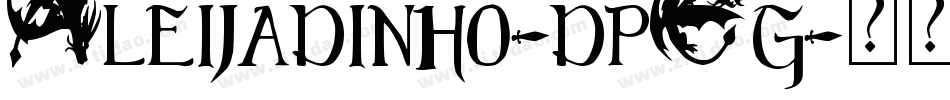 Aleijadinho-dpEg字体转换