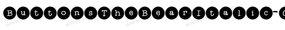 ButtonsTheBearItalic-0AYz字体转换