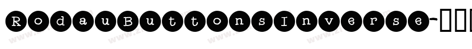 RodauButtonsInverse字体转换
