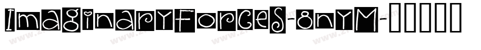 ImaginaryForces-8nyM字体转换