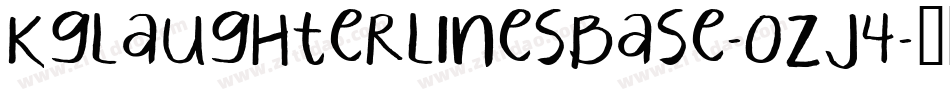 KgLaughterLinesBase-OzJ4字体转换