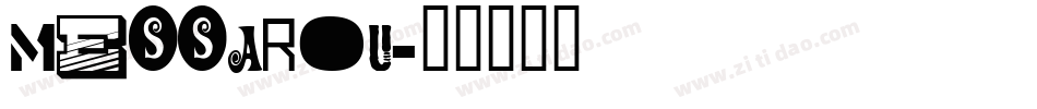 MESSAROU字体转换