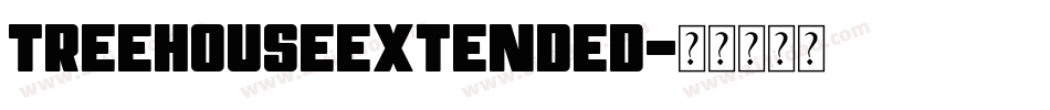 TreehouseExtended字体转换