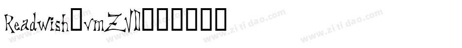 Readwish-vmZVD字体转换