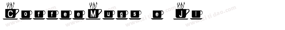 CoffeeMugs-e9Jl字体转换