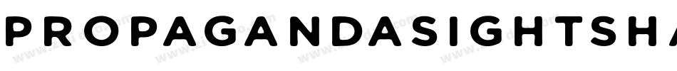 PropagandaSightShadowPersona-g4j6字体转换
