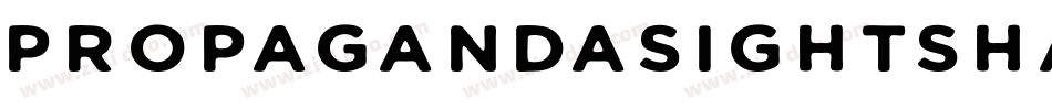 PropagandaSightShadowPersona-g4j6字体转换