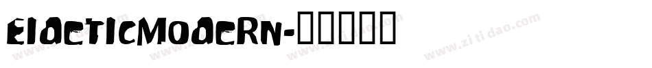 EideticModern字体转换