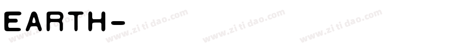 EARTH字体转换