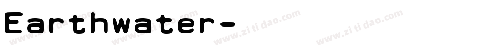 Earthwater字体转换