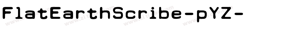 FlatEarthScribe-pYZ字体转换