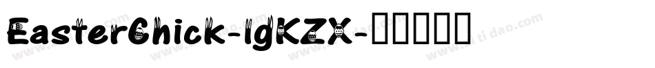 EasterChick-lgKZX字体转换