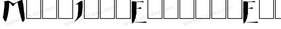 MaryJaneEasternEurope-wqZ字体转换