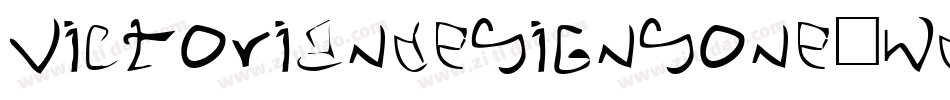 VictorianDesignsOne-wdX2字体转换