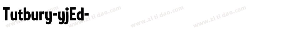 Tutbury-yjEd字体转换